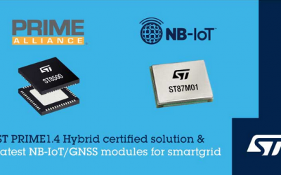 STMicroelectronics highlights deployment-ready smart grid and cellular IoT connectivity innovations