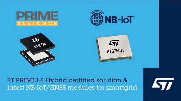 STMicroelectronics highlights deployment-ready smart grid and cellular IoT connectivity innovations
